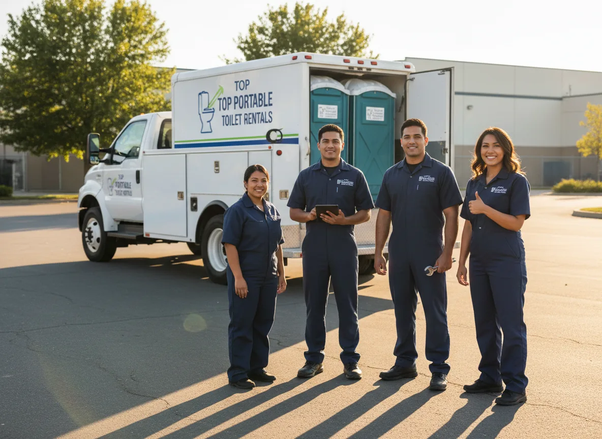 Short Term Porta Potty Rental company in Harrells, NC